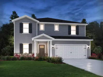New construction Single-Family house 1147 Winding Spring Dr, Mebane, NC 27302 plan Johnson - image