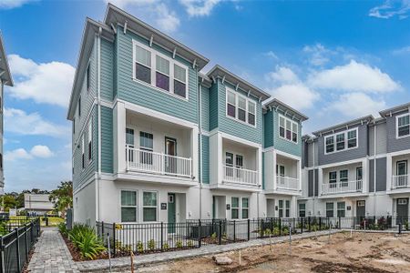 New construction Townhouse house 445 31St Way N, Saint Petersburg, FL 33713 Carsten II- photo 0