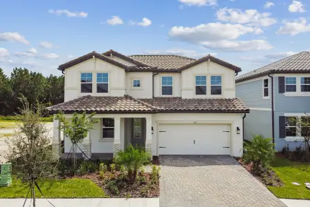 New construction Single-Family house 1696 Rivulet Way, Zephyrhills, FL 33541 plan Santa Monica - image