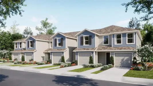 New construction Townhouse house 806 Lynx St, Davenport, FL 33837 - image
