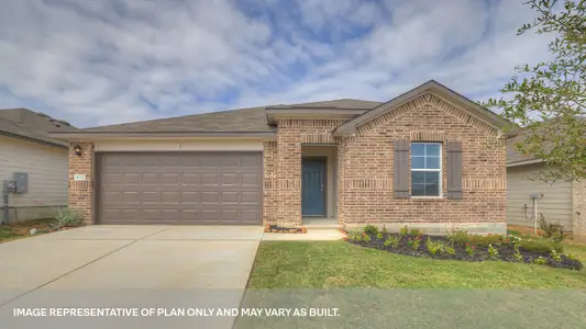 New construction Single-Family house 327 Boatman Cv, Seguin, TX 78155 plan The Lakeway - image