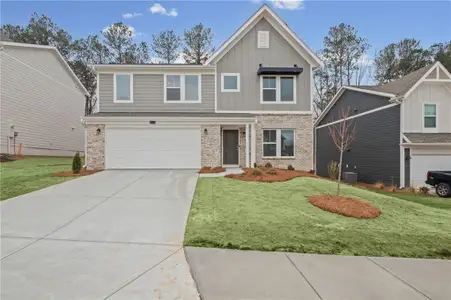 New construction Single-Family house 231 Sage Woods Wy, Dallas, GA 30132 plan Breckenridge - image