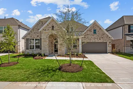 New construction Single-Family house 327 Boysenberry Dr, Montgomery, TX 77316 plan Nolan X Dc - image