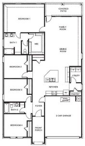 D.R. Horton's Kingbird floorplan - All Home and community information, including pricing, included features, terms, availability and amenities, are subject to change at any time without notice or obligation. All Drawings, pictures, photographs, video, square footages, floor plans, elevations, features, colors and sizes are approximate for illustration purposes only and will vary from the homes as built.