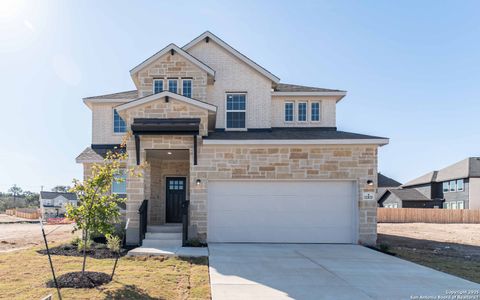 New construction Single-Family house 12835 Hush Dr, San Antonio, TX 78245 Dakota- photo 0