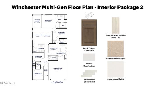 New construction Single-Family house 7378 W Whitehorn Trl, Peoria, AZ 85383 Winchester Multi-Gen- photo 38 38