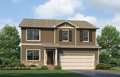 New construction Single-Family house Wellington, CO 80549 plan PENDLETON - image