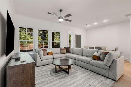 New construction Townhouse house 1070 Harper Dr, Alpharetta, GA 30076 Canterfield- photo 3 3