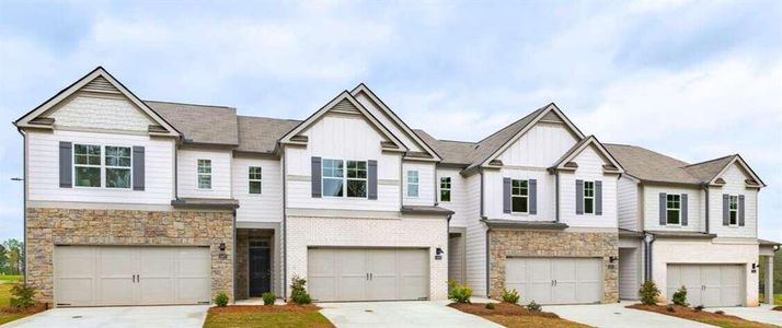 New construction Townhouse house 2461 Bayberry St, Acworth, GA 30101 Salisbury- photo 0