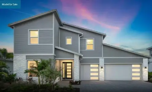 New construction Single-Family house 10912 Stellar Cir, Unit Millstone 47, Palm Beach Gardens, FL 33412 - image