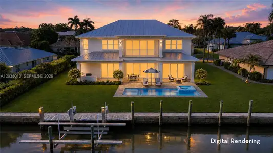 New construction Single-Family house 8967 Se Star Island Wy, Hobe Sound, FL 33455 - image