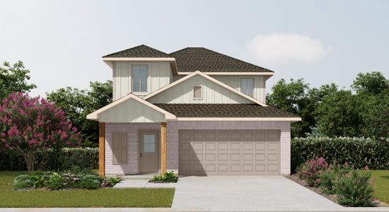New construction Single-Family house 40691 Mostyn Lake Dr, Magnolia, TX 77354 plan Bethany II H - image
