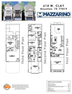 Please be aware that these plans are the property of the architect/builder designer that designed them not DUX Realty, Mazzarino Construction or 610 W CLAY LLC and are protected from reproduction and sharing under copyright law. These drawing are for general information only. Measurements, square footages and features are for illustrative marketing purposes. All information should be independently verified. Plans are subject to change without notification.