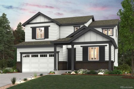 New construction Single-Family house 1361 Brookfield Place, Erie, CO 80026 Camellia- photo 0