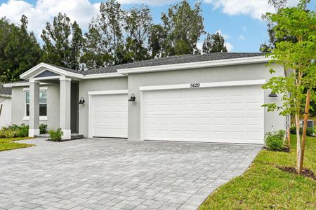 New construction Single-Family house 5629 Hampton Park Cir, Vero Beach, FL 32966 plan Coral - image