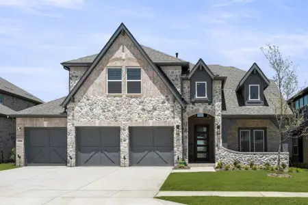 New construction Single-Family house 544 Wickerdale Wy, Little Elm, TX 75068 plan Cooper F - image