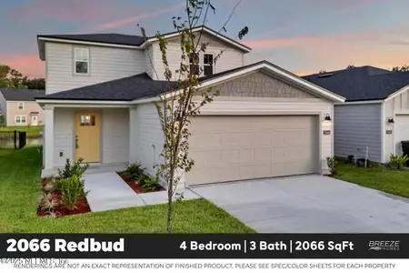 New construction Single-Family house 5310 Sawmill Point Wy, Unit 15, Jacksonville, FL 32210 plan Redbud - image
