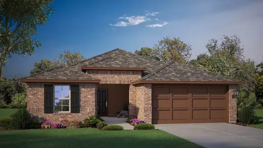 New construction Single-Family house 4229 Trickling Creek Ln, Fort Worth, TX 76036 Denton- photo 0