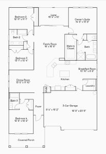 New construction Single-Family house 322 Puma Lp, Groveland, FL 34736 plan Largo - image