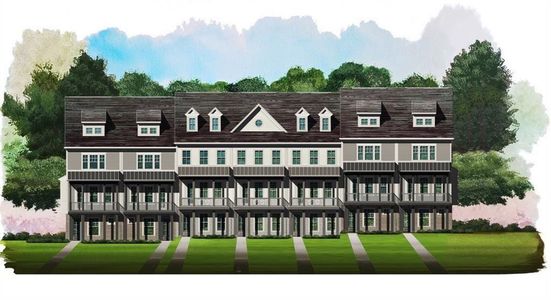 New construction Townhouse house 1985 Flying Scotsman Dr, Unit 13, Kennesaw, GA 30144 THE KINGSLEY- photo 0
