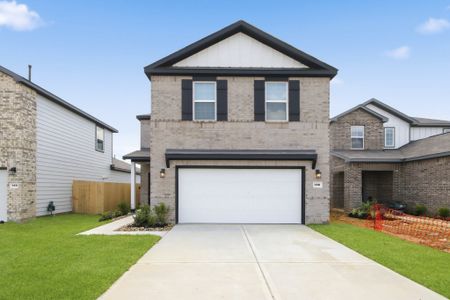 New construction Single-Family house 136 Rising Cedar Ln, Hockley, TX 77447 plan Silverbell - image