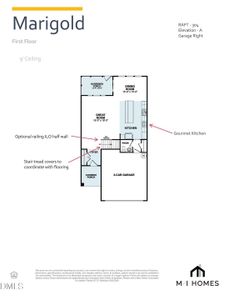 New construction Townhouse house 3155 Mission Olive Pl, Unit 304, New Hill, NC 27562 - image