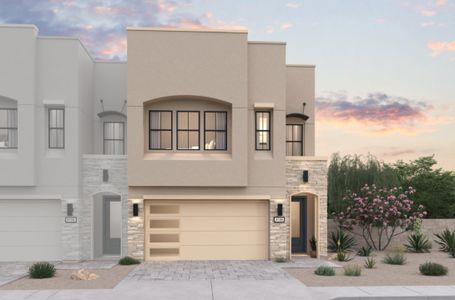 New construction Single-Family house 2541 W Gloria Ln, Phoenix, AZ 85085 plan Sea Bright II - End Unit - image