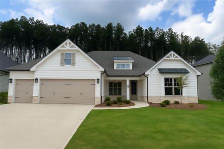 New construction Single-Family house 234 Laurel Vista Dr, Canton, GA 30114 plan Wilmington "A" - image