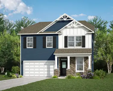 New construction Single-Family house 423 Barbican Pl, Greenville, SC 29605 plan Bentcreek II - image