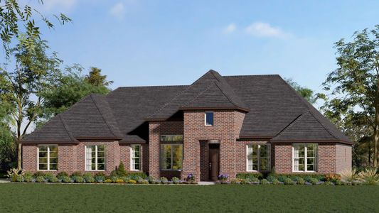 Elevation B | Concept 2406 at The Meadows in Gunter, TX by Landsea Homes