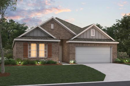 New construction Single-Family house 1125 Birchwood Drive, Crowley, TX 76036 Moscoso- photo 0