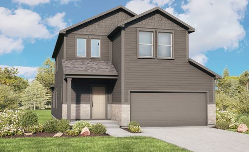 New construction Single-Family house 749 Murturu Road, Johnstown, CO 80524 Bloom Series - Sunflower- photo 0