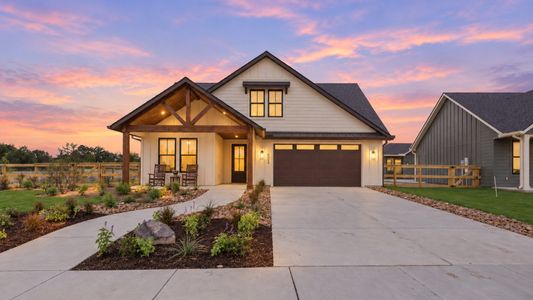 New construction Single-Family house 4064 Lakeside Club Dr, College Station, TX 77845 plan Portico - image
