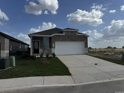 New construction Single-Family house 15222 Corn Silk Dr, Marion, TX 78124 plan Bergen - image