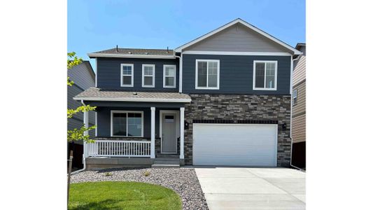 New construction Single-Family house 402 Bluebird Rd., Johnstown, CO 80534 GABLE- photo 0