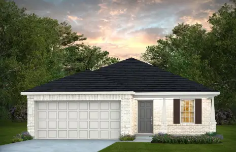 New construction Single-Family house 12123 Pinara Trl, Conroe, TX 77303 plan Hewitt - image