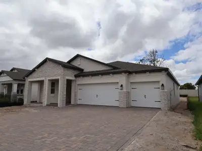 New construction Single-Family house 2091 Clary Sage Dr, Spring Hill, FL 34609 plan Corina  III - image