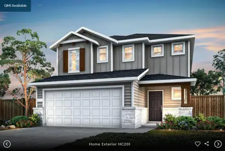 New construction Single-Family house 5216 Monarda Mint Dr, Manor, TX 78653 plan Monroe - image