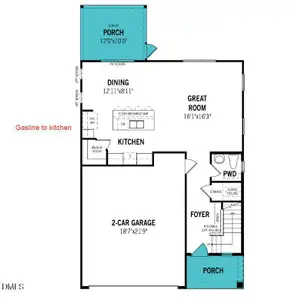 New construction Single-Family house 151 Sprenger St, Garner, NC 27529 plan Marion - image