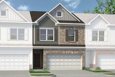 New construction Townhouse house 218 Bastian Dr, Unit 113, Villa Rica, GA 30180 - image