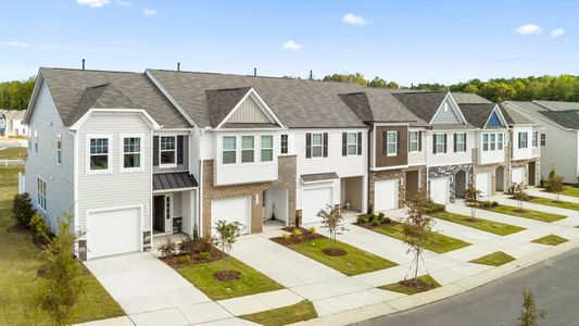 New construction Townhouse house 6322 Lady Eliza Lane, Raleigh, NC 27603 Litchfield- photo 0