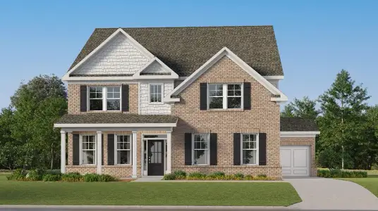 New construction Single-Family house 4535 Coburn Path, Cumming, GA 30028 plan Darlington - image