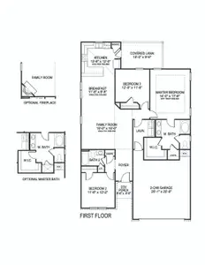 New construction Single-Family house 112 Calloway Dr, Wallace, NC 28466 plan 1634 - image