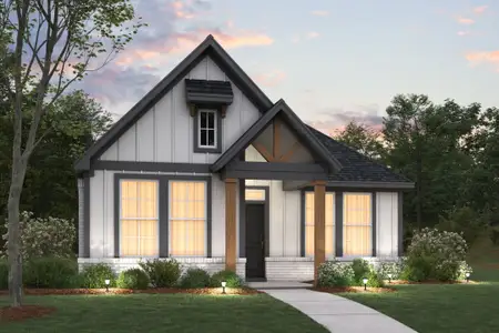 New construction Single-Family house 8420 Waxwing Wy, Denton, TX 76207 plan Lavender - image