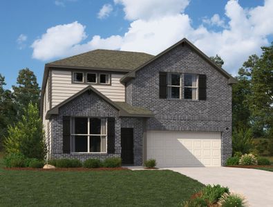 New construction Single-Family house 15719 Mountain Laurel Ln, Crosby, TX 77532 Austin Homeplan- photo 0