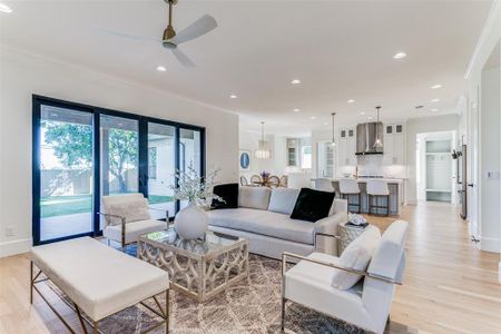 Family Room open to Kitchen