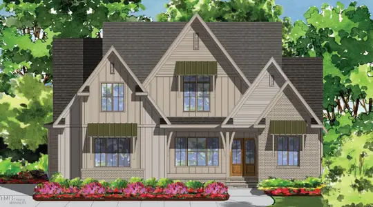 New construction Single-Family house 105 Cherry Bark Dr, Youngsville, NC 27596 - image