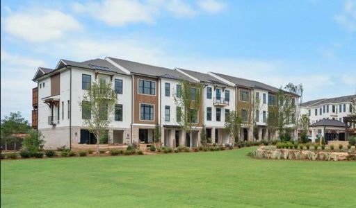 New construction Townhouse house 118 Iveybrooke Ln, Unit 64, Alpharetta, GA 30009 plan The Barnsley I - image