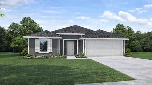 New construction Single-Family house 105 Golden Eagle Blvd, New Waverly, TX 77358 - image