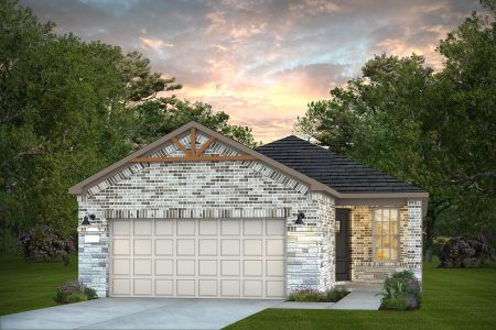 New construction Single-Family house 7733 Lifestyle Blvd, Fulshear, TX 77441 plan Contour - image